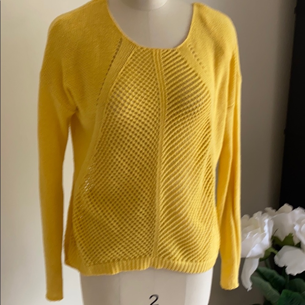 Yellow sweater